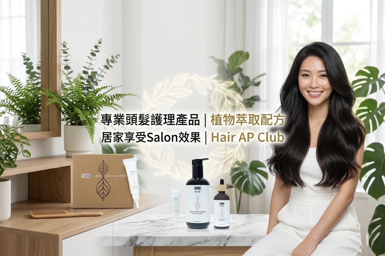 Hair AP 專業護髮產品系列 洗髮水護髮素精華油套裝 香港頭髮護理品牌